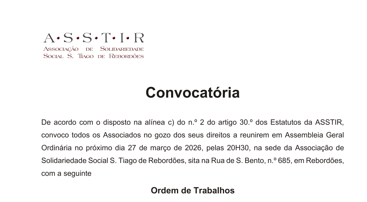 Assembleia Geral Ordinária